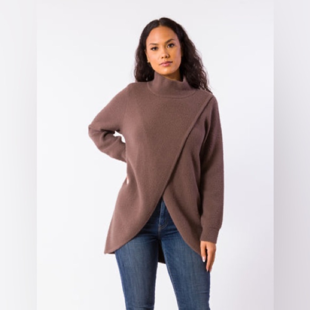 Kerisma Savoy Tunic in Deep Taupe